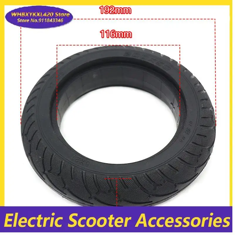 

200x50 Solid Tire For Speedway mini 4 Pro Rear Wheel 8 Inch Electric Scooter RISINGSUN Tire