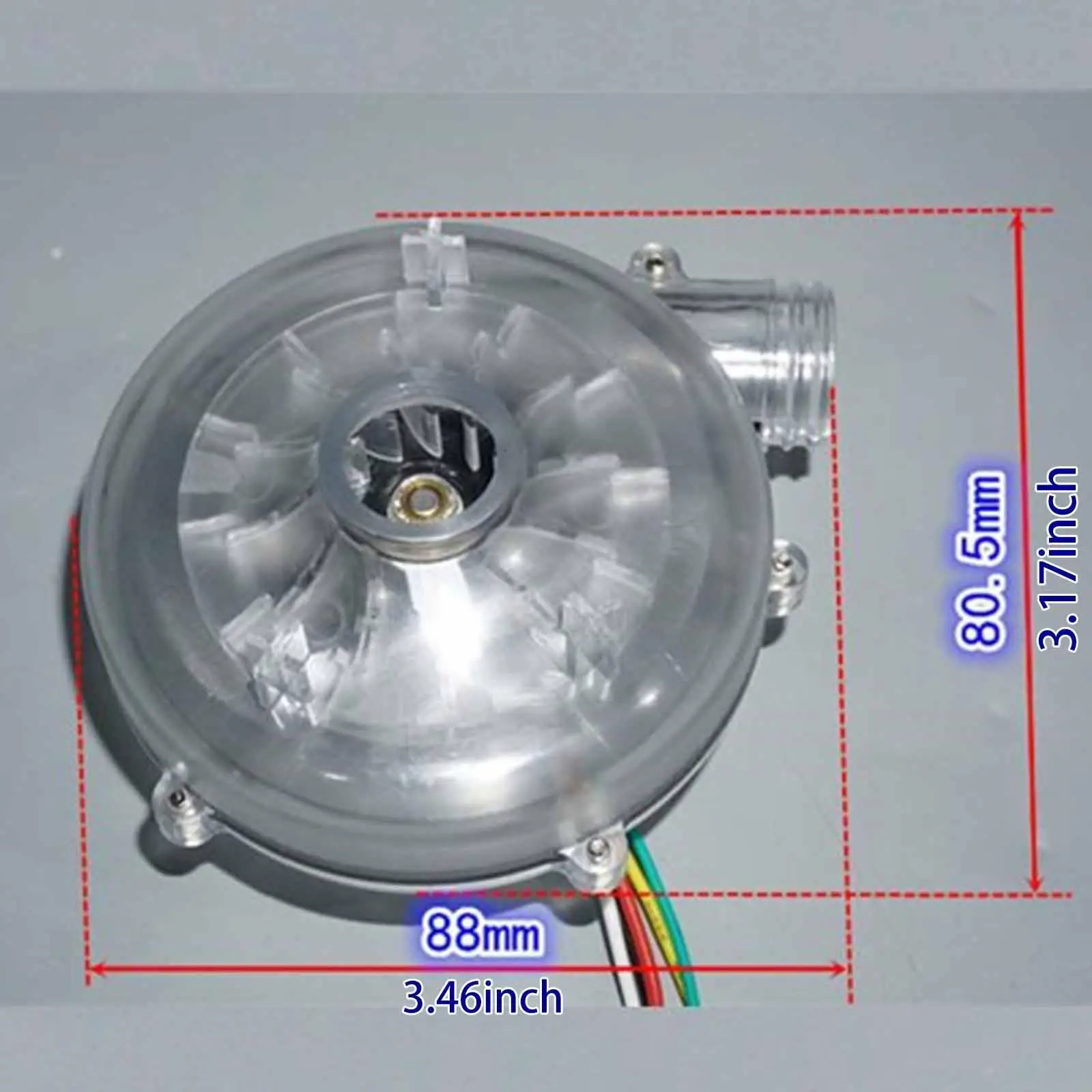 Mini DC Brushless Motor Fan 39mm Inner Rotor 12V 24V 23000 RPM Blower Double Ball Bearing Cooling Fan for Power Supply