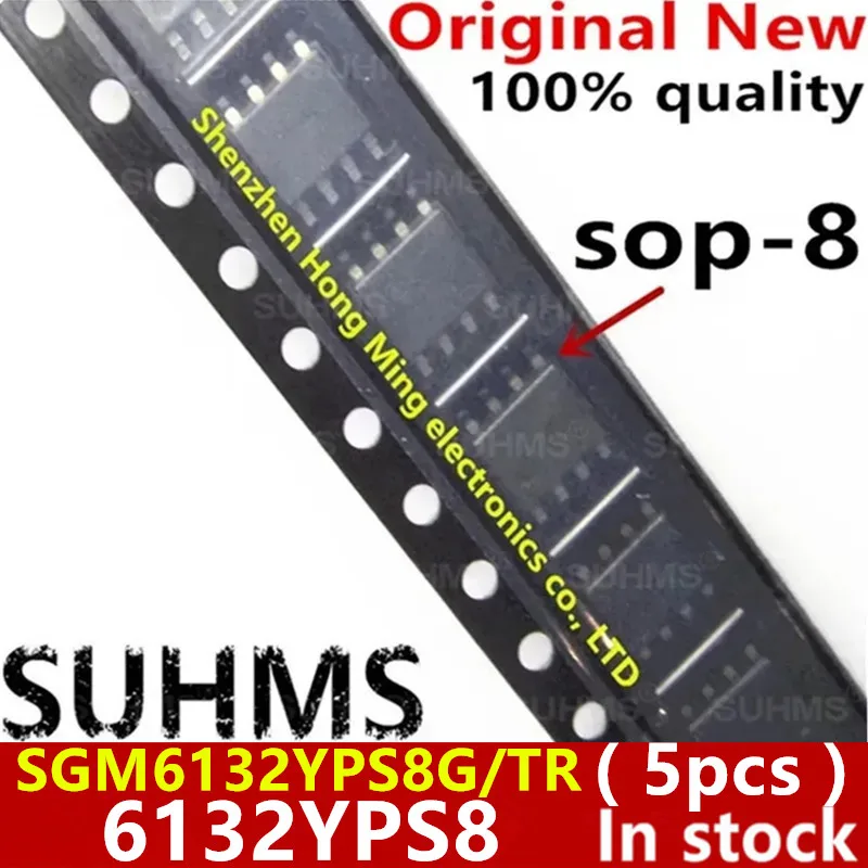 

(5piece)100% New SGM6132YPS8G/TR SGM6132YPS8G 6132YPS8 sop-8 Chipset