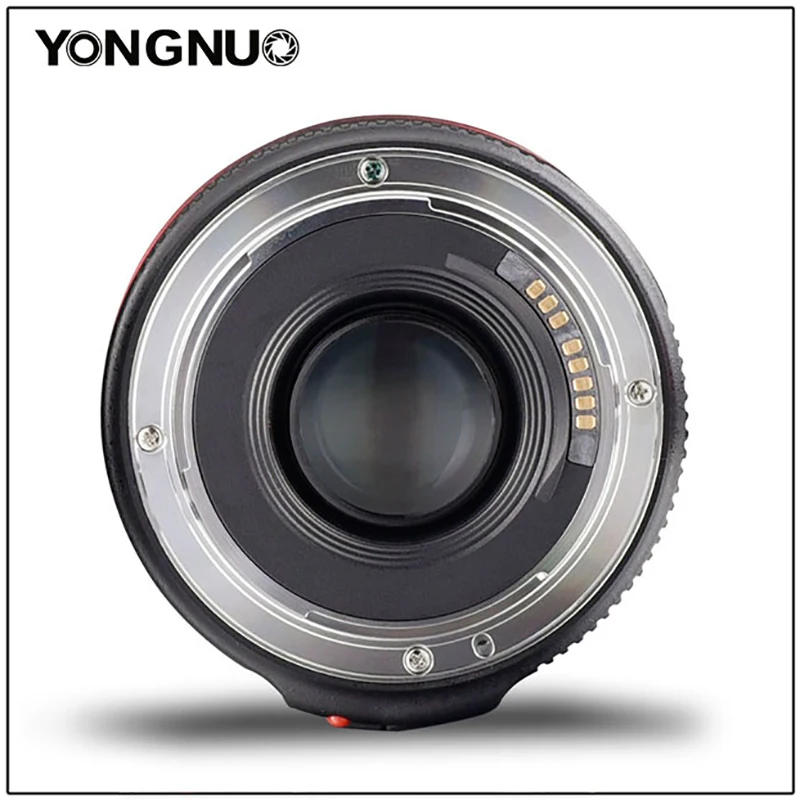 YONGNUO YN50mm F1.8 II عدسة الكاميرا فتحة كبيرة AF 50 مللي متر القياسية رئيس عدسة التركيز التلقائي EF حامل معدني لكاميرا كانون DSLR