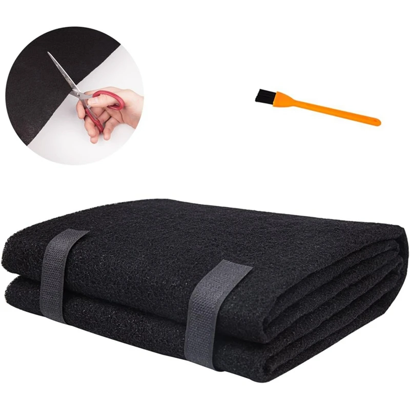 Honeywell HPA100 HPA 200,HPA300 용 범용 탄소 프리 필터 부품 액세서리, 교체 부품 38002, 2 팩 필터