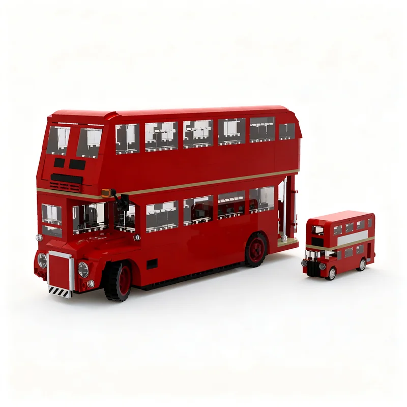 2047 peças MOC AEC Routemaster - Kids Toys London avaliação e preço