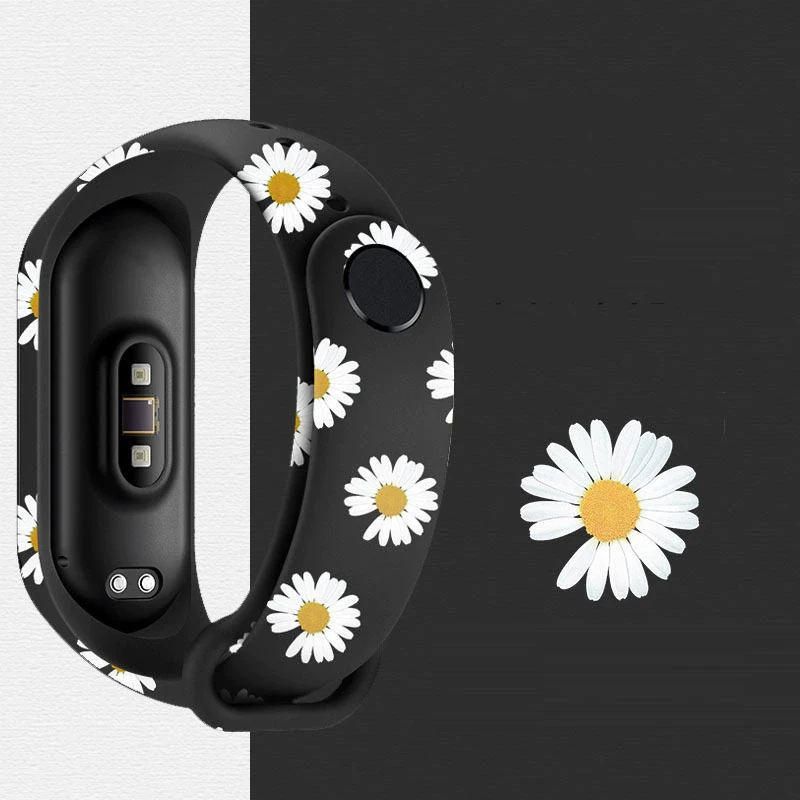 

Watch Strap for Xiaomi Mi Band 8 7 6 5 4 3 Wristband Silicone Bracelet Wrist Straps MiBand 7 band4 band6 Smartwatch Accessories