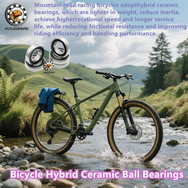 

(1/2/4/6/8/10PCS) 17287RS 17X28X7mm Hybrid Ceramic Ball Bearing Rubber Seal ABEC-9 for Road Bike Hubs and E-bike Bottom Brackets