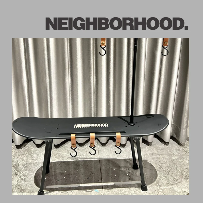 NBHD-Folding Table for Outdoor, Foldable Table, Portable Skateboard, Personalized Storage, Internet Celebrity