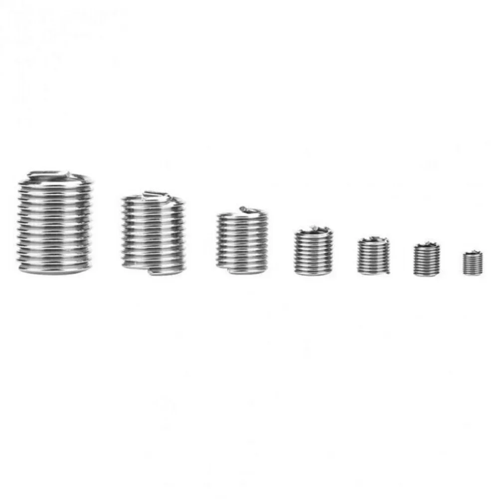 Thread Repair Kit Insert, Acessórios Prática Prata, 304 Wire Insert, M3-Repair Tool, 60pcs por conjunto