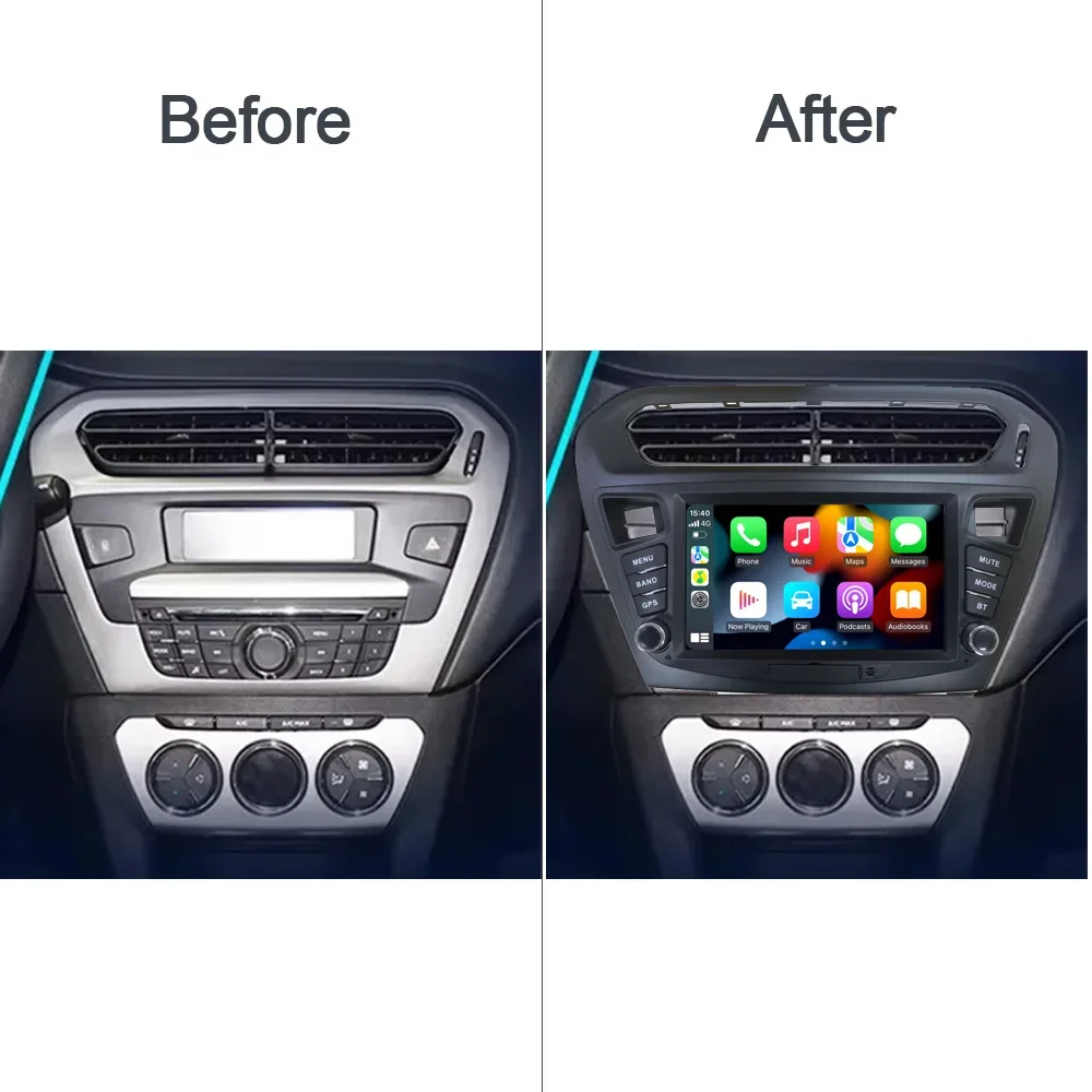 720P Carplay أندرويد 13.0 8G + 256G 8Core مشغل سيارة GPS WIFI راديو الوسائط المتعددة لبيجو 301 Citroen C-Elysee CElysee 2012-2016