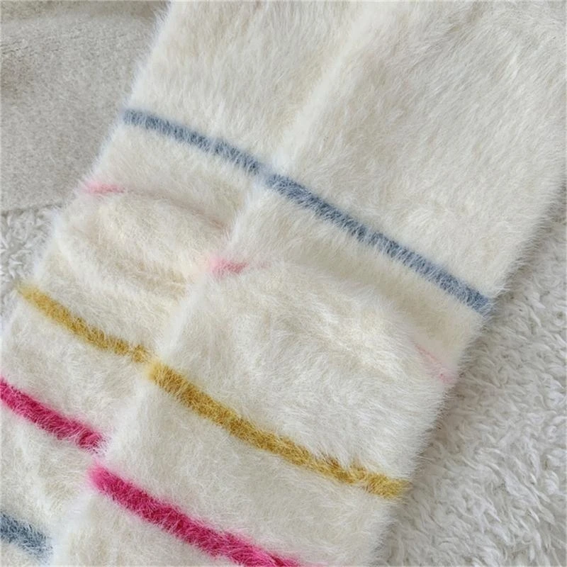 

Нечеткие носки для женщин и девочек, зимние теплые носки из кораллового флиса с рисунком свиньи, 15UB