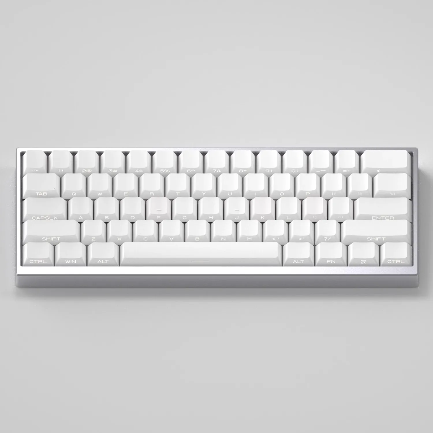 

Pure White Keycaps Set PBT Bicolor Injection Molding Cherry Profile Keycaps for Mechanical Keyboard Side Carving Custom Key Caps