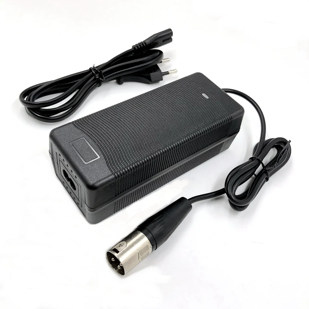 24V 3A Lead Acid Battery Charger For 27.6V/28.8V Lead-Acid Battery With Cooling Fan XLR Connector