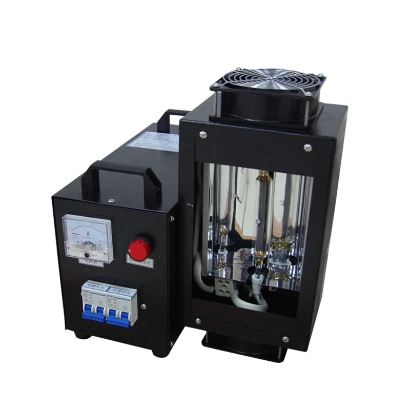 RX1KW 230MM/300MM Portable UV Curing Machine 1KW Real Verification Room UV Glue Varnish Hardening Tool  UV Curing Machine 220V