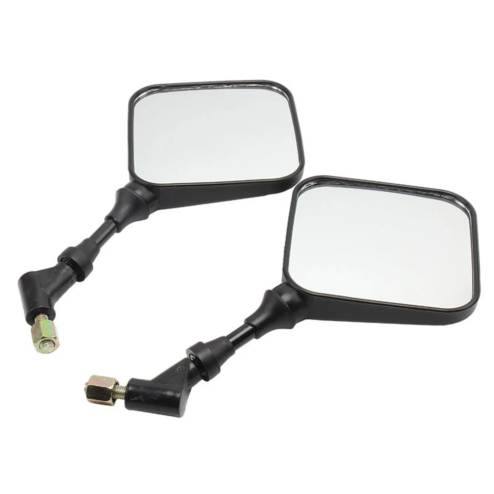 2Pcs Motorcycle Rearview Mirror 8mm 10mm Moped Scooter Dirt Pit Bike Supermotor For Suzuki DR 650 350 200 250 DRZ400 Accessories