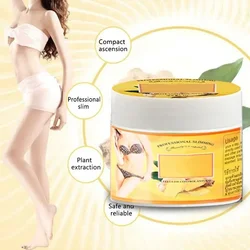 Ginger Fat Burning Cream Anti-cellulite Full Body Slimming Weight Loss Massaging Cream Leg Body Waist Effective Reduce Cream