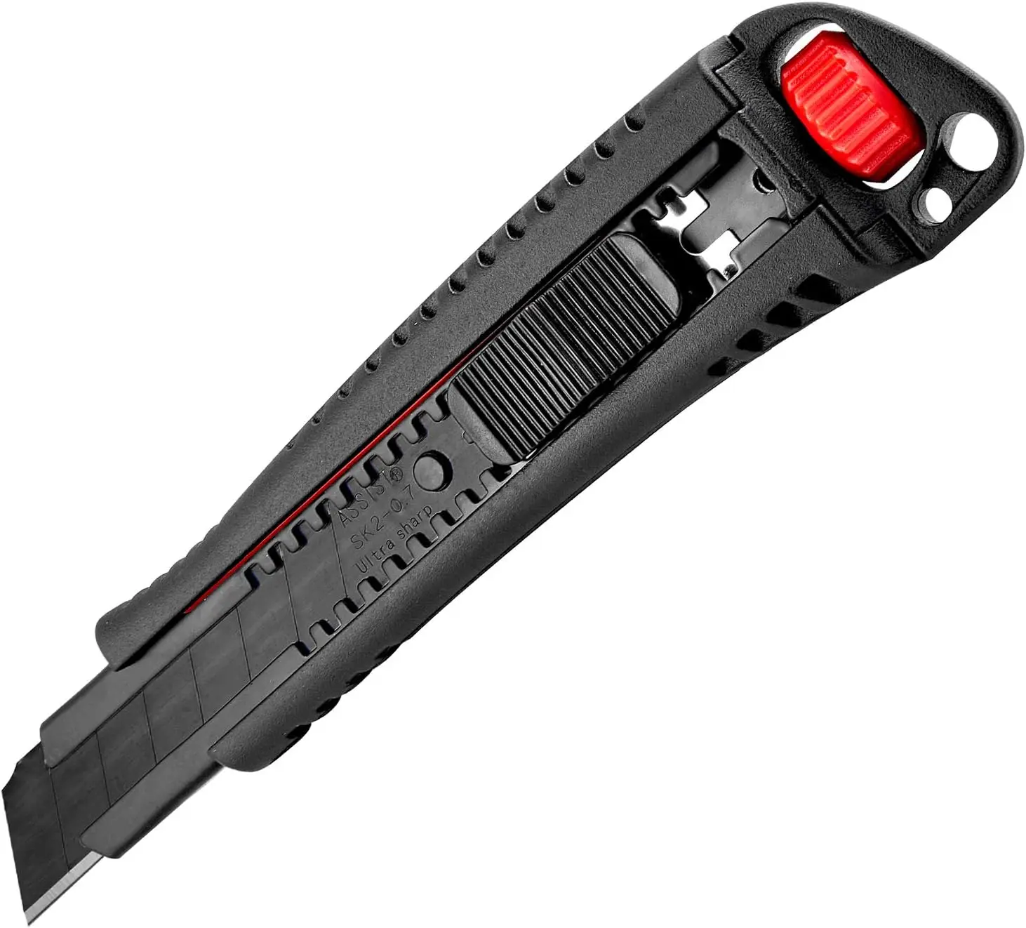 

Универсальный нож для тяжелых работ с 10 лезвиями, защитным замком и эргономичной рукояткой для профессиональных строительных и DIY-проектов