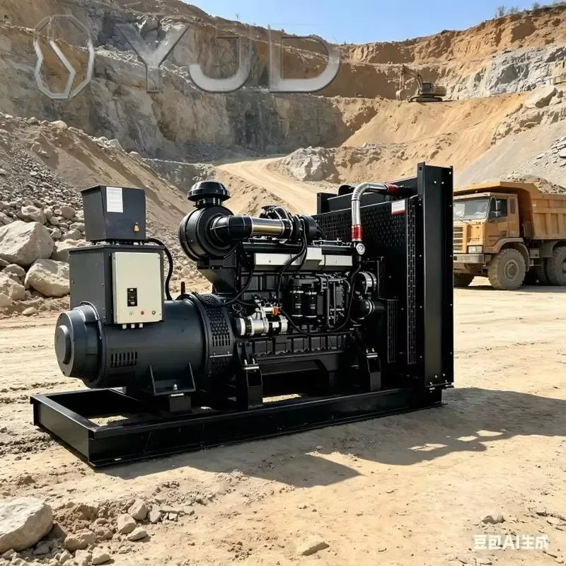 YJD Yuchai Diesel Generator 2.8kW-50kW Auto Start Open Frame ATS 60/50Hz 1800 RPM Super Silent Type 415V Water Cooled Genset