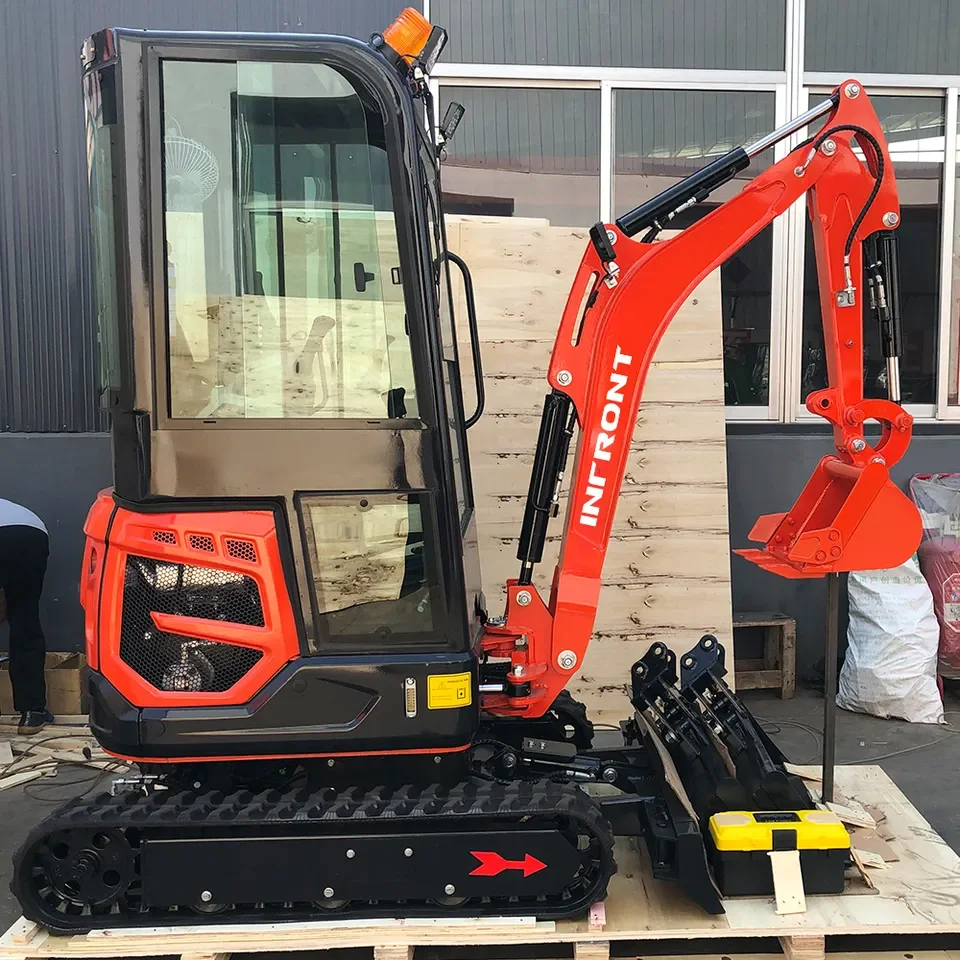 Mini Excavator 1.5 2 3 Ton Hydraulic Small Compact Excavator