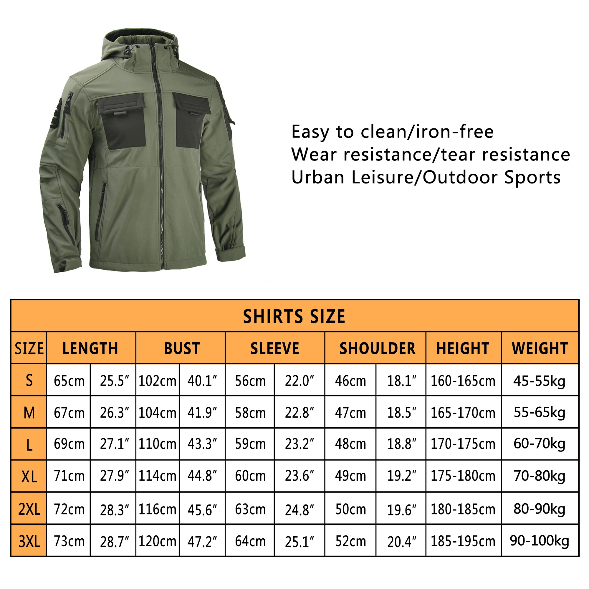 Tactische Jassen Jas Fleece Militaire Gevechtsjack Safari Leger Outdoor Outwear Airsoft Paintball Gear Camping Mannen Kleding Nieuw