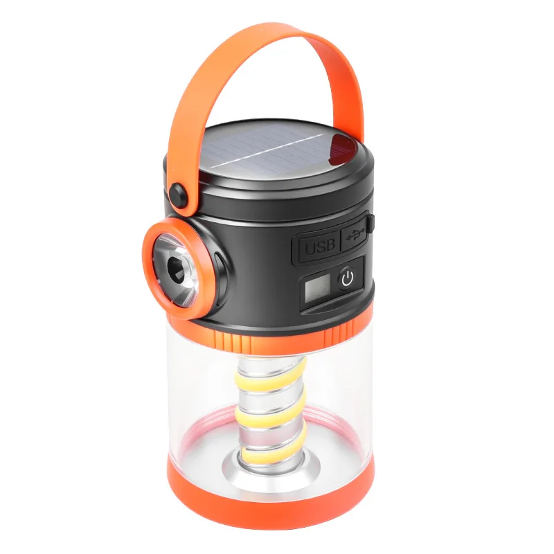 Portable LED Camping Lantern Hiking & Fishing Multi-Functional Tent Lamp with Battery Powered view 6
