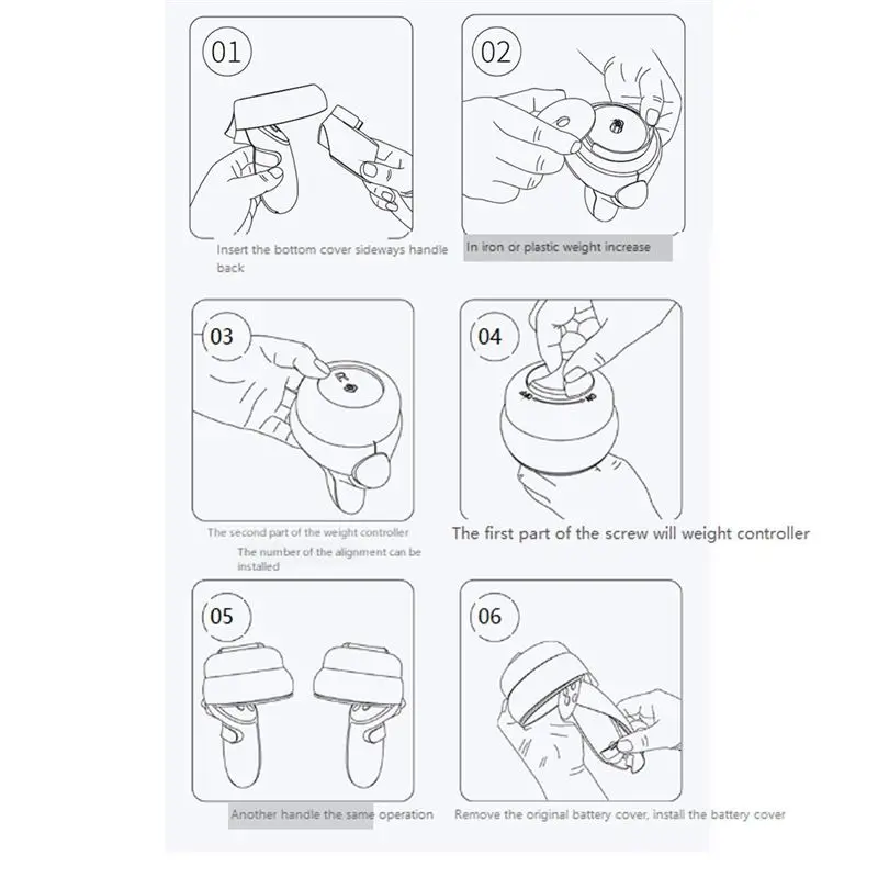 aabfk-–-controleur-de-jeu-d'entrainement-de-poids-reglable-vr-accessoires-vr-pour-oculus-quest2-accessoires-de-fitness