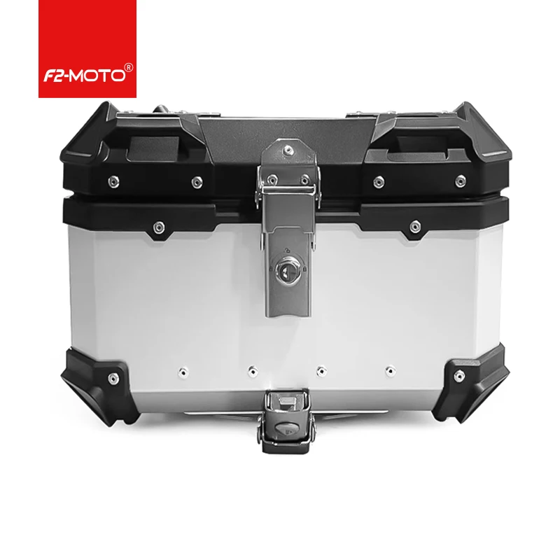 

Modification 35 L Black+Silver F2-MOTO Moto Aluminium Top Boxes Motorcycle Tail Box Small