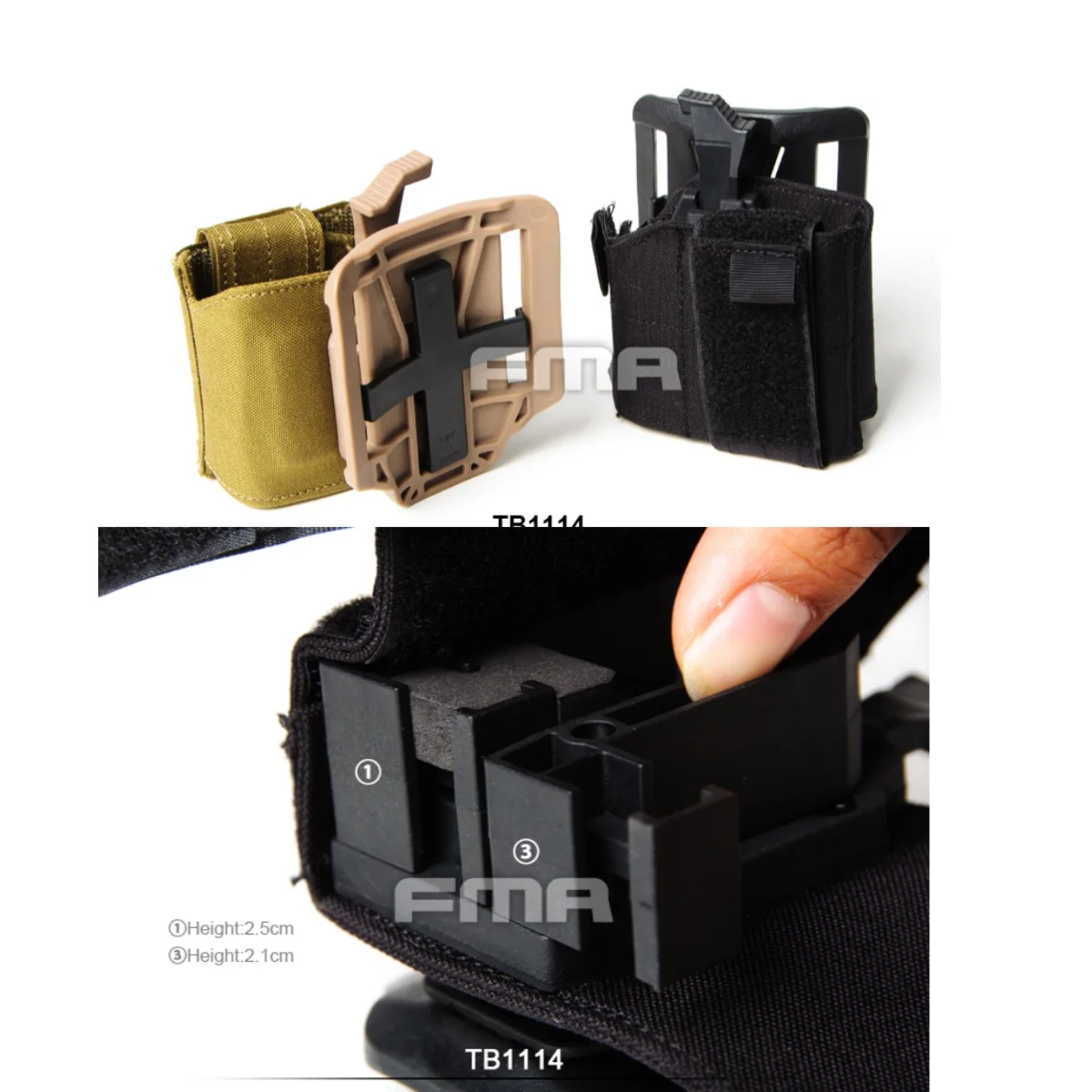 Outdoor Tactical Belt System Gun Model Toy Universal Kit Multi functional Attachment Bag TB1114