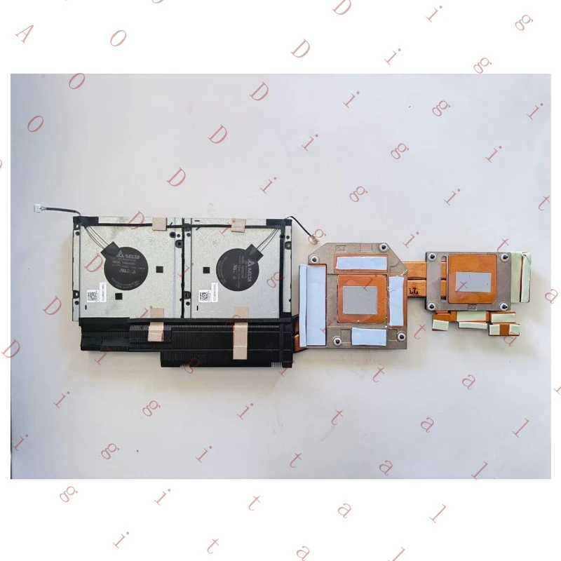 LL For Dell Precision 7770 M7770 A5500 Laptop Cooling Fan with Heatsink 0204PH