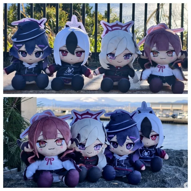 

Плюшевая кукла JCKNBJ Blue Archive Ibaragi Neru из хлопка, коллекционная игрушка по аниме-игре, подарок для фанатов аниме и игр