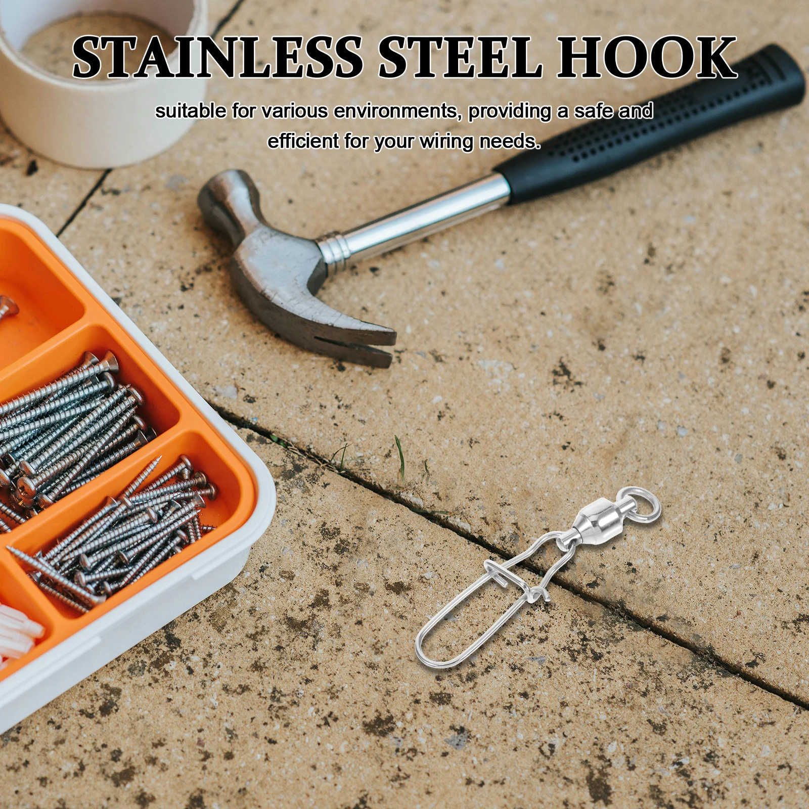 

Kite Accessories Hooks Silver Steel Cap Part Versatile Kite Decorations Flying Tools Line Spool Metal