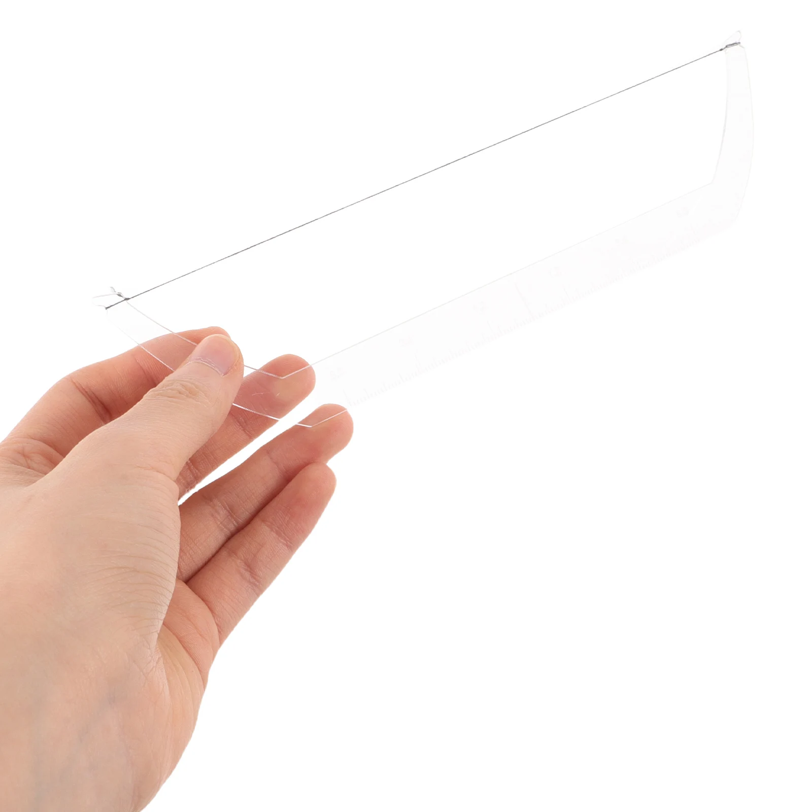

Tattoo Positioning Ruler Diy Eyebrow Shaper Measuring Tracing Mold Plastic Makeup Caliper