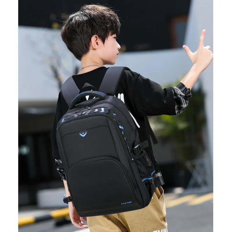 2024 Waterproof Children school Backpack School Bags Boys kids Schoolbag primary School backpack Kids Book Bag mochila3-9 garde