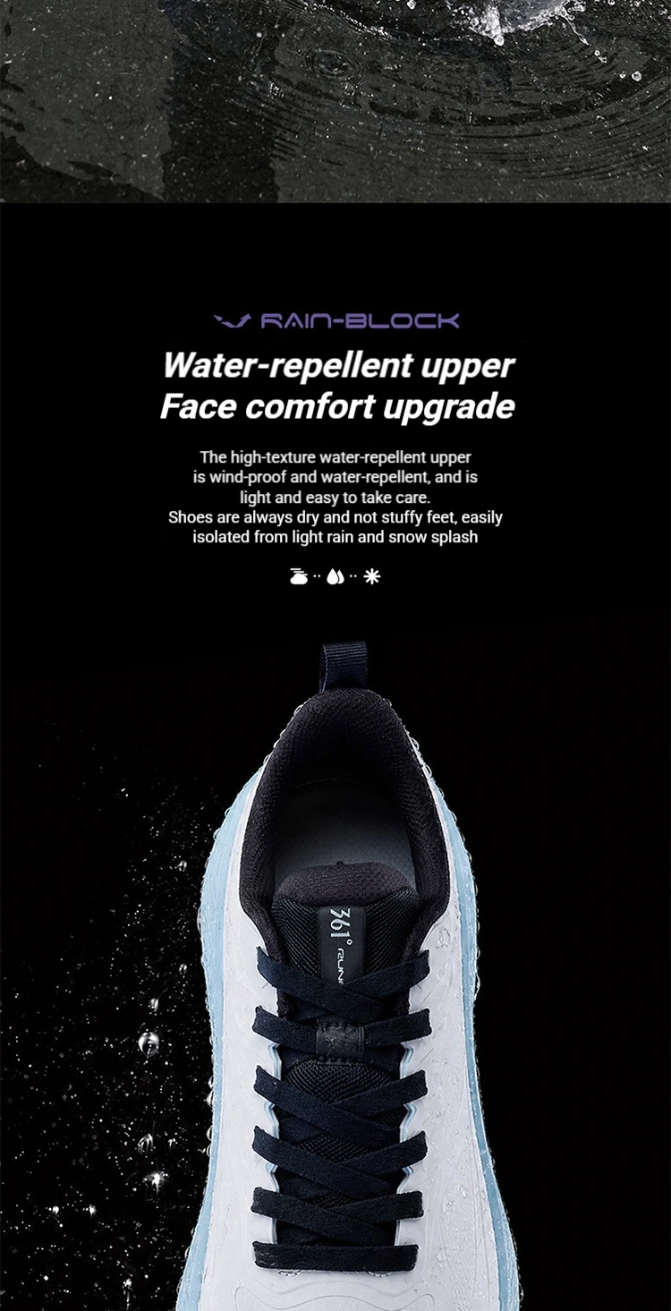 361 Degrees Fengyi 2 Rainblock Herren-Laufschuhe, wasserabweisend, rutschfest, griffig, dämpfend, luftig, Herren-Sneaker 672632210 – Detail 6