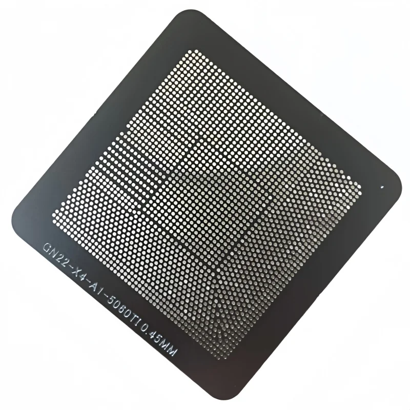 Direct heating 90X90 RTX5060 5060Ti GB206-250-A1 GN22-X4-A11 RTX5080 GB203-400-A1 GN22-X9-A1 BGA Reballing Stencil
