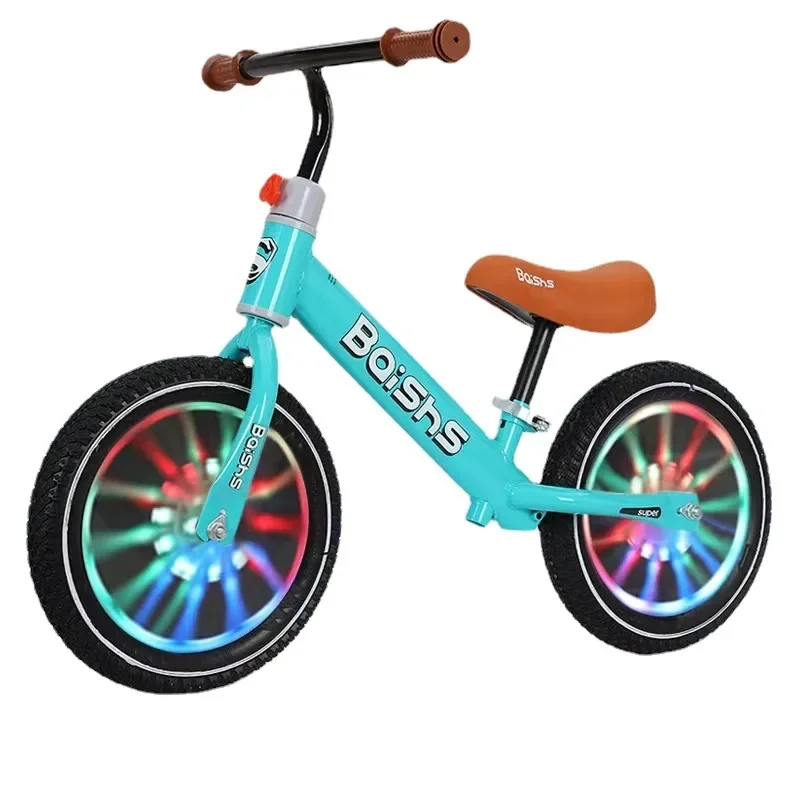 New Detachable Balance Bike Pedalless Bike 2 To 6 Years Old Scooter 12-inch Sliding Balance Bike Flash Wheel