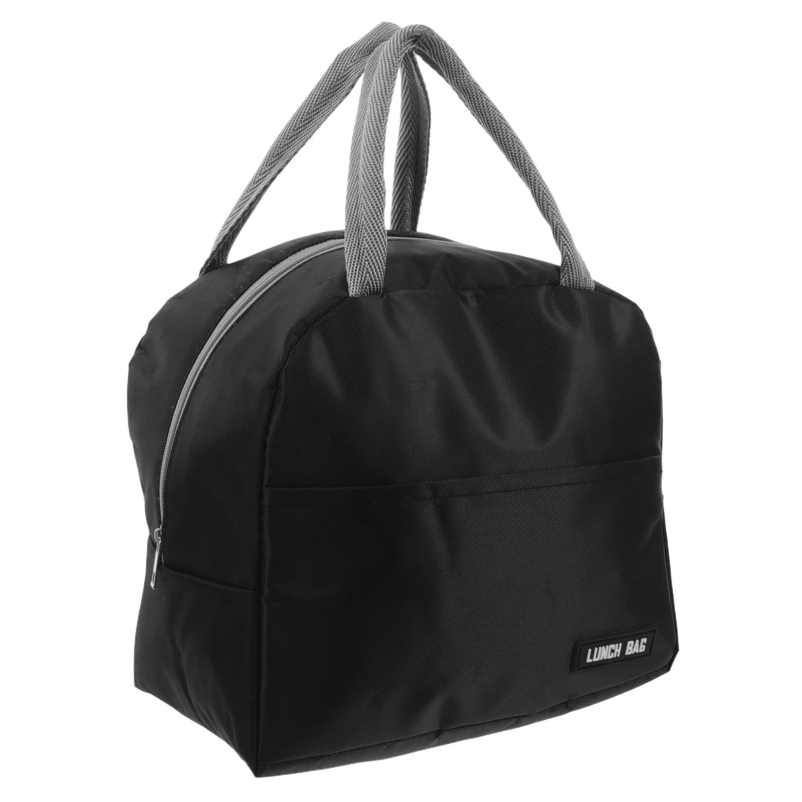 

Insulated Solid Color Lunch Bag Leakproof Large Capacity Portable Thermal Tote for Students Work Office Picnic Use