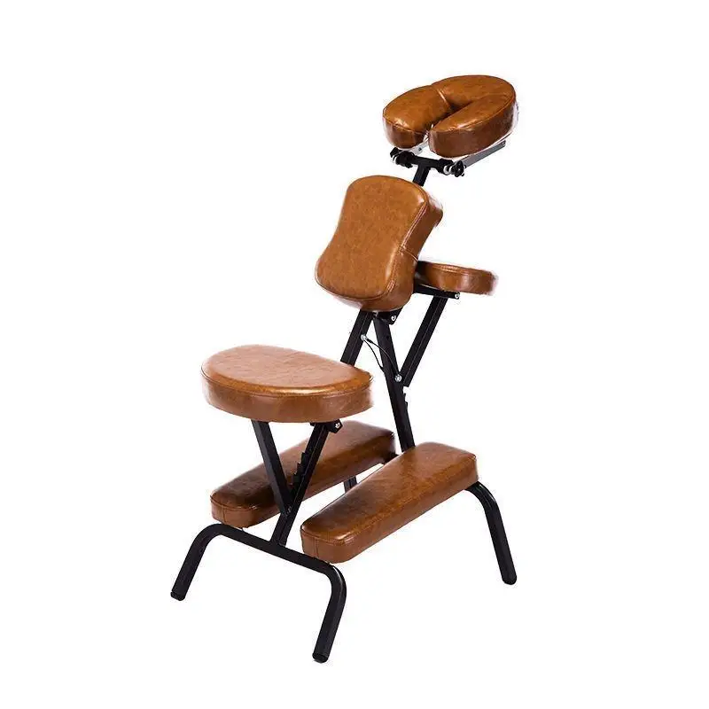 

Beauty Folding Massage Tables Comfort Tattoo Adjust Iron Leg Massage Tables Gua Sha PU Leather Salon Furniture Массажный Стол MH