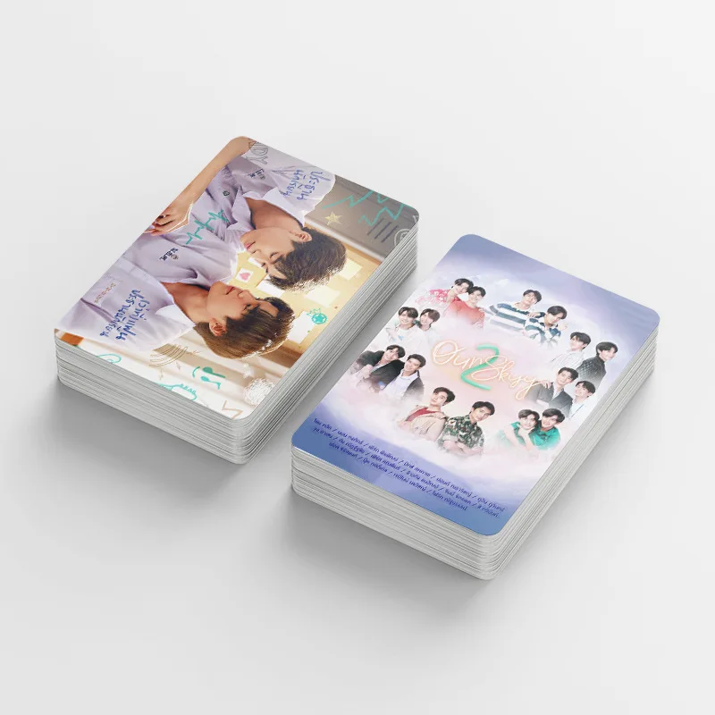 Imagem -03 - Lomo Cartão Álbum de Série Dramática Tailandesa Double Sided Cartão Foto Pequeno Photocards Presente Coleção dos Fãs Nosso Céu 30 Pcs