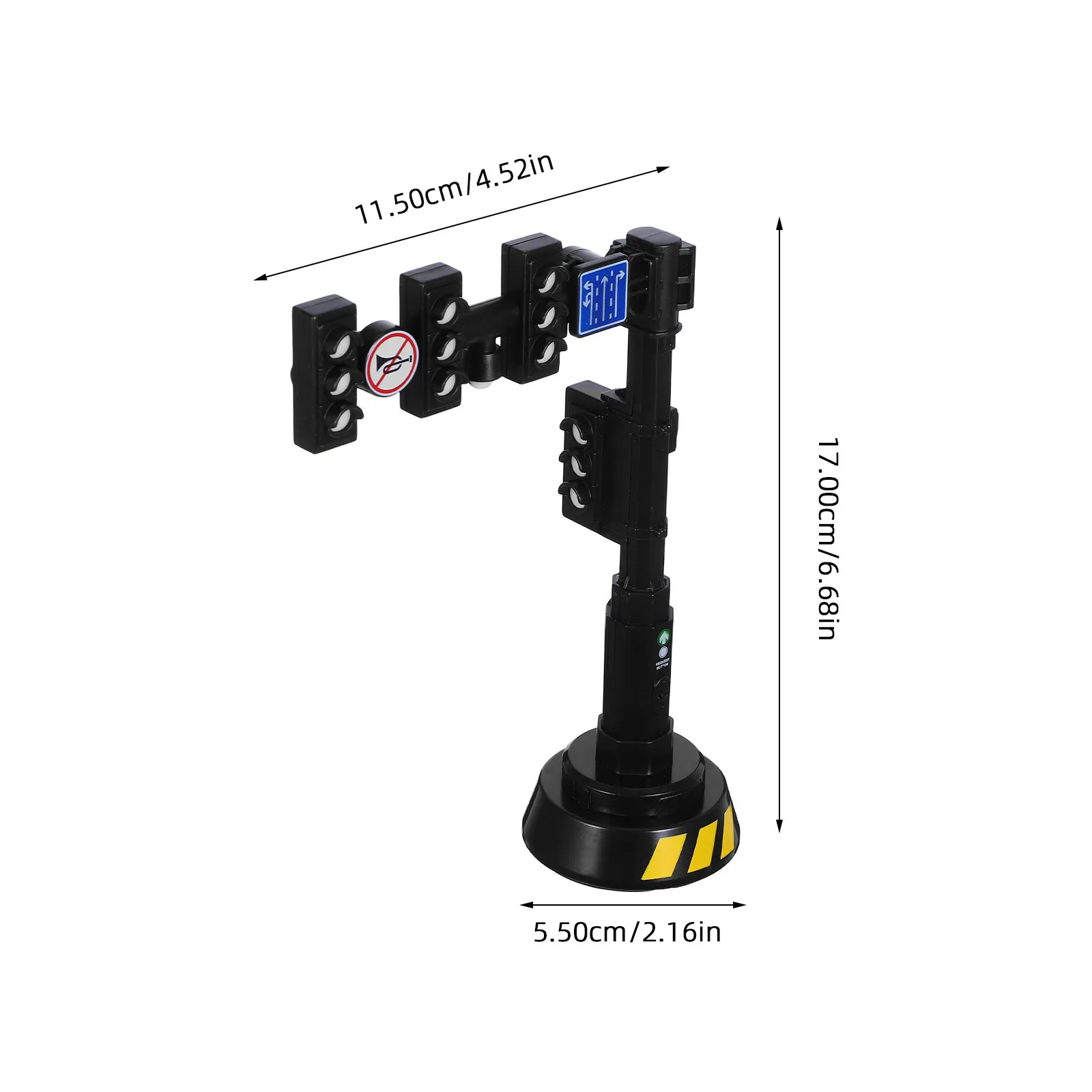 Feu de signalisation simulé pour enfants avec effets sonores et changement de lumière automatique, ensemble de jeu éducatif pour l'apprentissage précoce