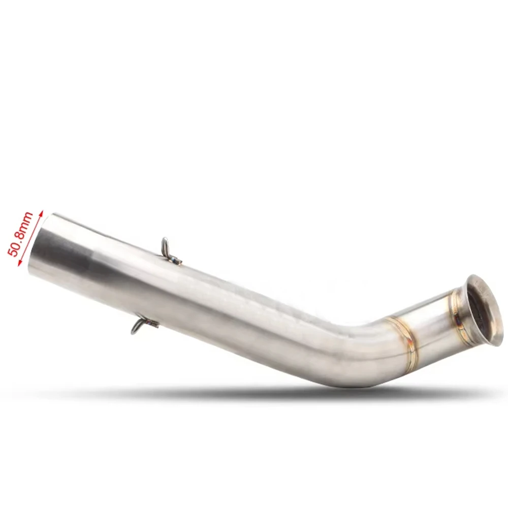 Advanced mofles para moto For KTM Duke 690 2013-2020 For Husqvarna 701 Svartpilen Connect Original Muffler Mid Link Pipe