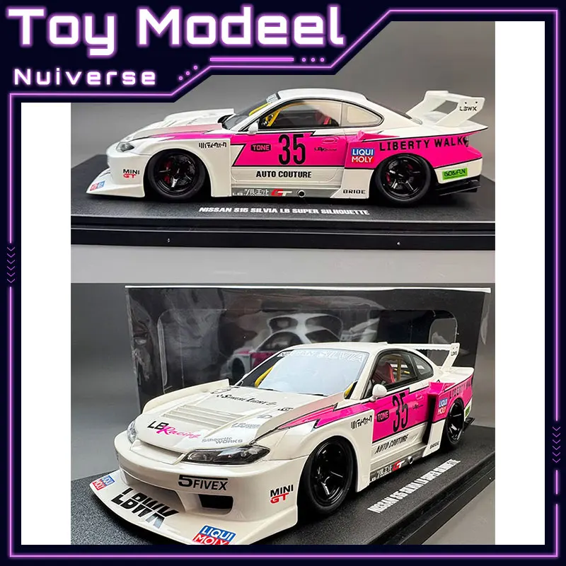 

GT Spirit 1/18 Nissan S15 Silvia Lb Super Silhouette Cldc046b Vehicle Model Limited New Collectible Model Static Model Boy Gifts