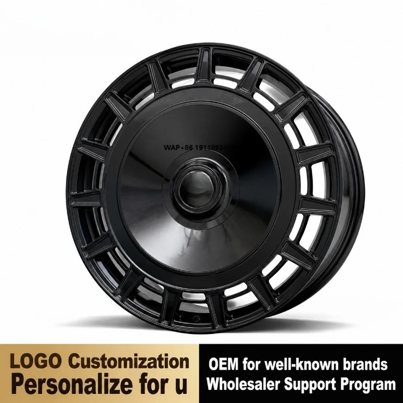 VR-1 Forged Black Wheel (4 Pcs) for G-Class W465 G63 G500 G580 2025 (23Inch)