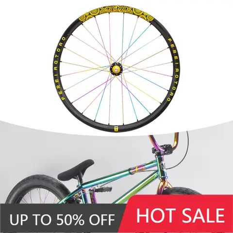 STLF Ferei High Quality 20 Inch BMX Wheel Set AOTOAO Hub Carbon Fiber T700 Fast Smooth Riding Track U Shaped Rim Bike Wheels Whe