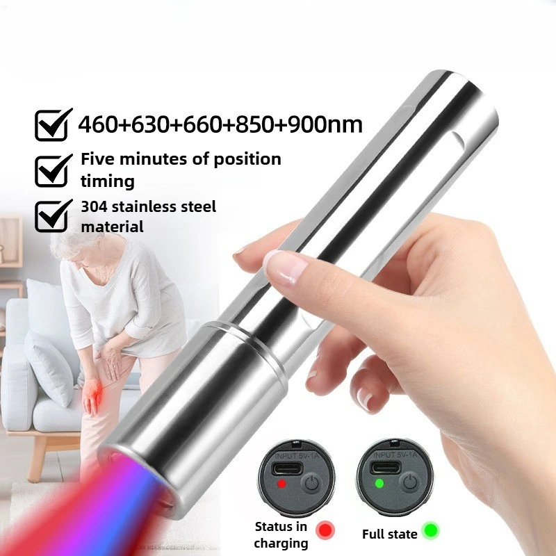 Near Infrared Phototherapy Device For Tissue Pain And Inflammation Repair Cold Laser Physiotherapy