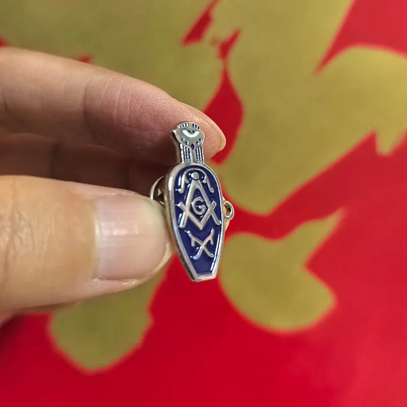

10 шт., масонские женские синие тапочки, булавки, брошь, масонская защитная заглушка масонских жен вдова, тапочки, значок на лацкане