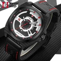 NS Men's Watch Business Casual Sporty Watch for Men and Women Quartz Watch Fashionable and Versatile with Date Display