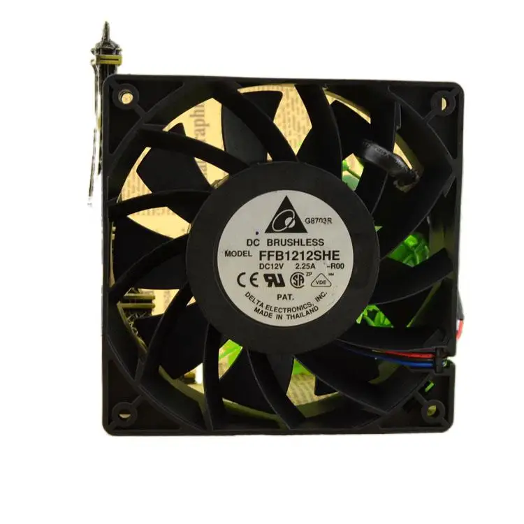 

Delivery Delta 12038 12V 2.25a Ffb1212she Violence Case Cooling Fan 12cm