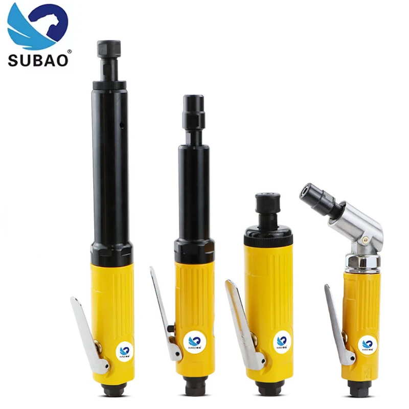 Pneumatic Die Grinder With 3/6mm Chuck, Lightweight Air Grinder For Polishing & Deburring
