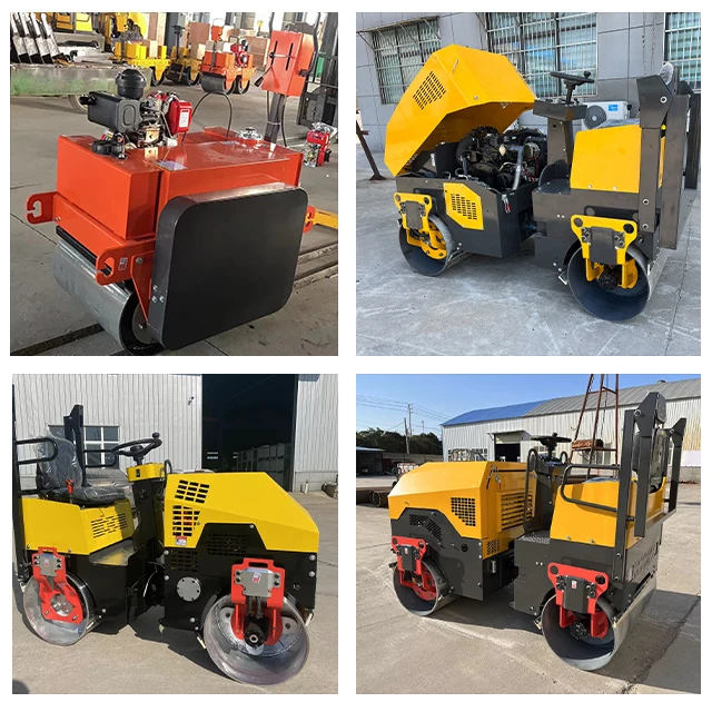 공장 직판 유압식 3톤 단일&이중 드럼 도로 롤러 콤팩터 도로 건설용