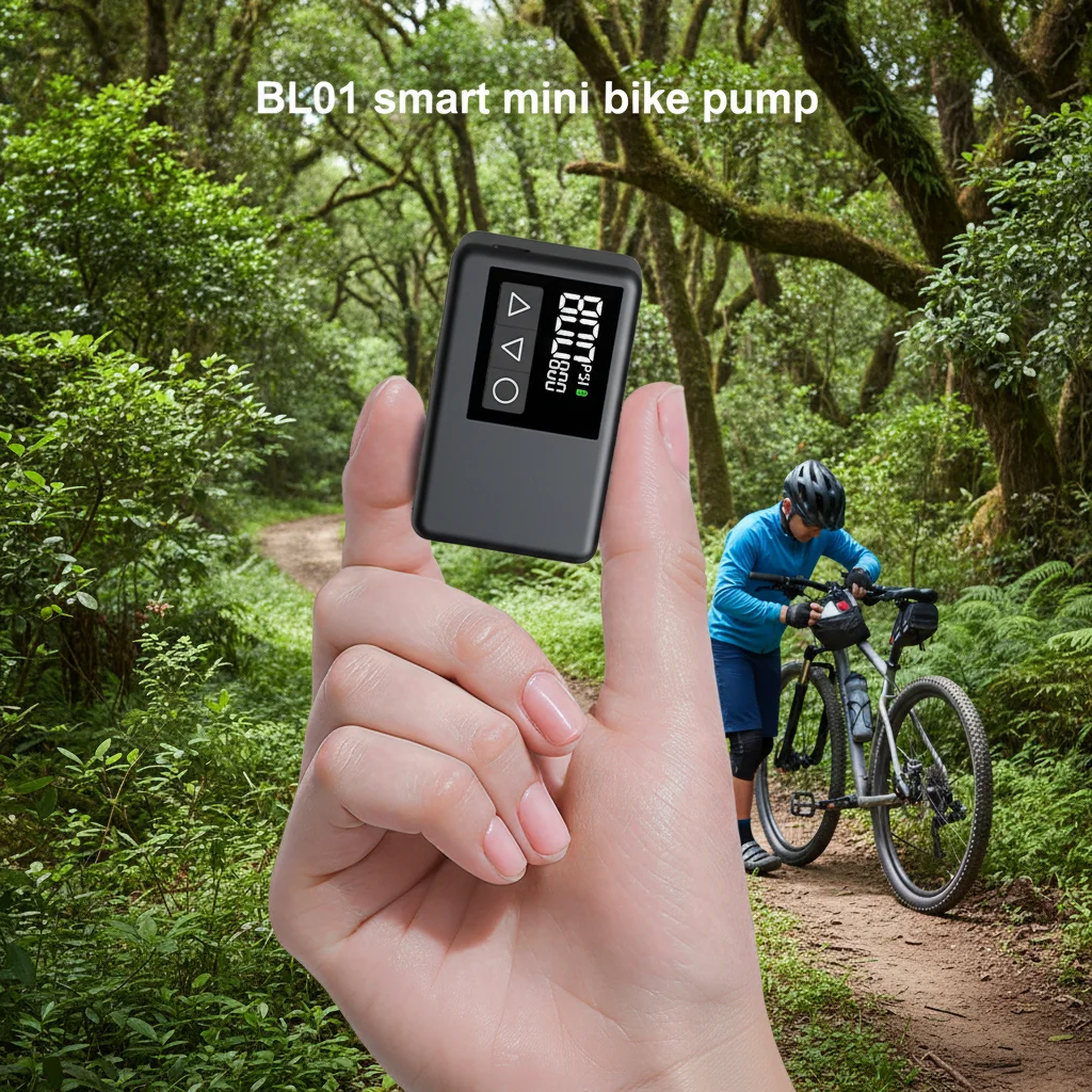 

NEWO BL01 Ultra-Compact Air Compressor With Dual-Screen Display, High-Precision Sensor For Bicycle Tires