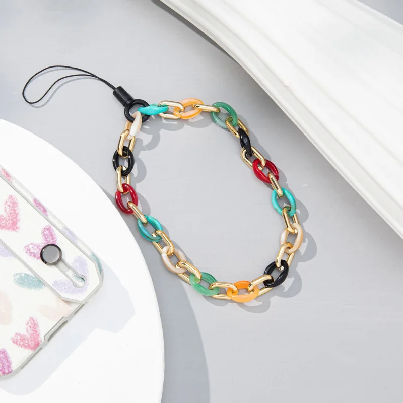 Wholesale cell phone chain for women cellphone strap necklace jewelry gift