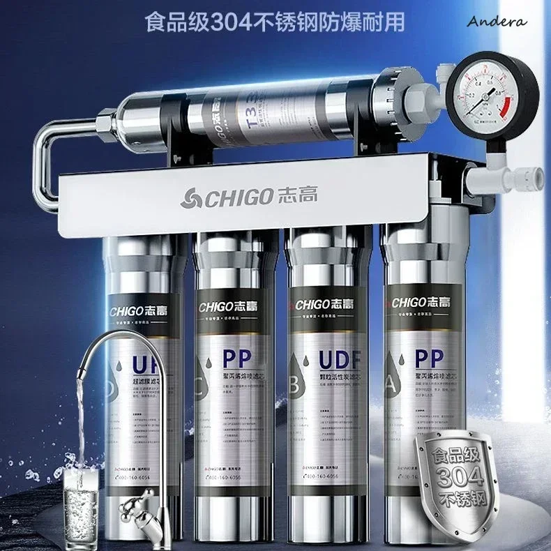 Water Purifier - Household Direct Drinking, Kitchen Tap Filter, Pre-Stainless Steel Ultrafiltration Water Purifier